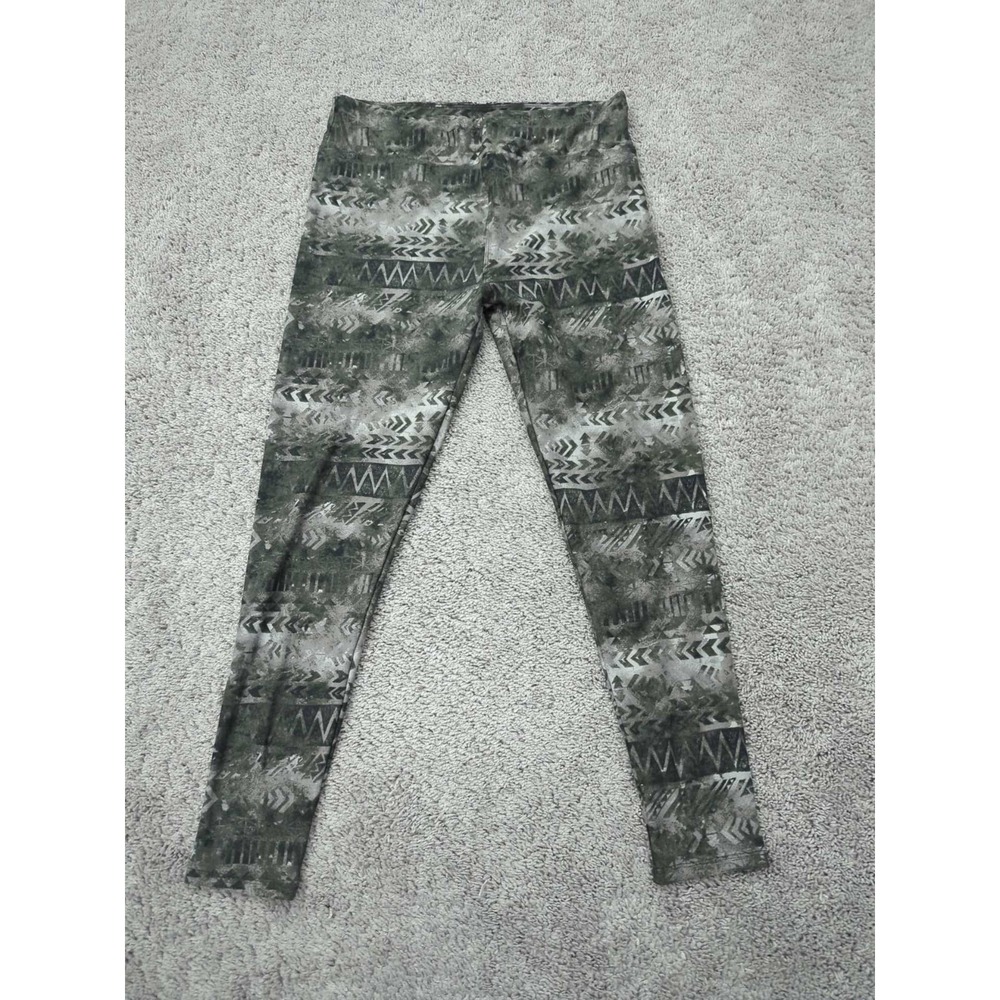 LuLaRoe Leggings Womens 31" T/C Tall Curvy Abstract Chevron Gym Yoga Training